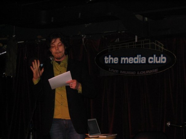 kedrick james at the media club